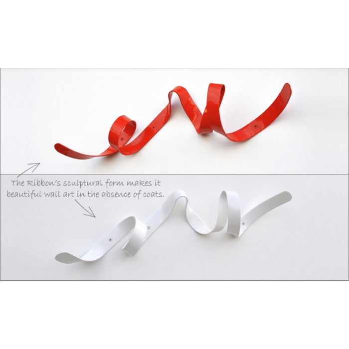 Ribbon coat rack deals